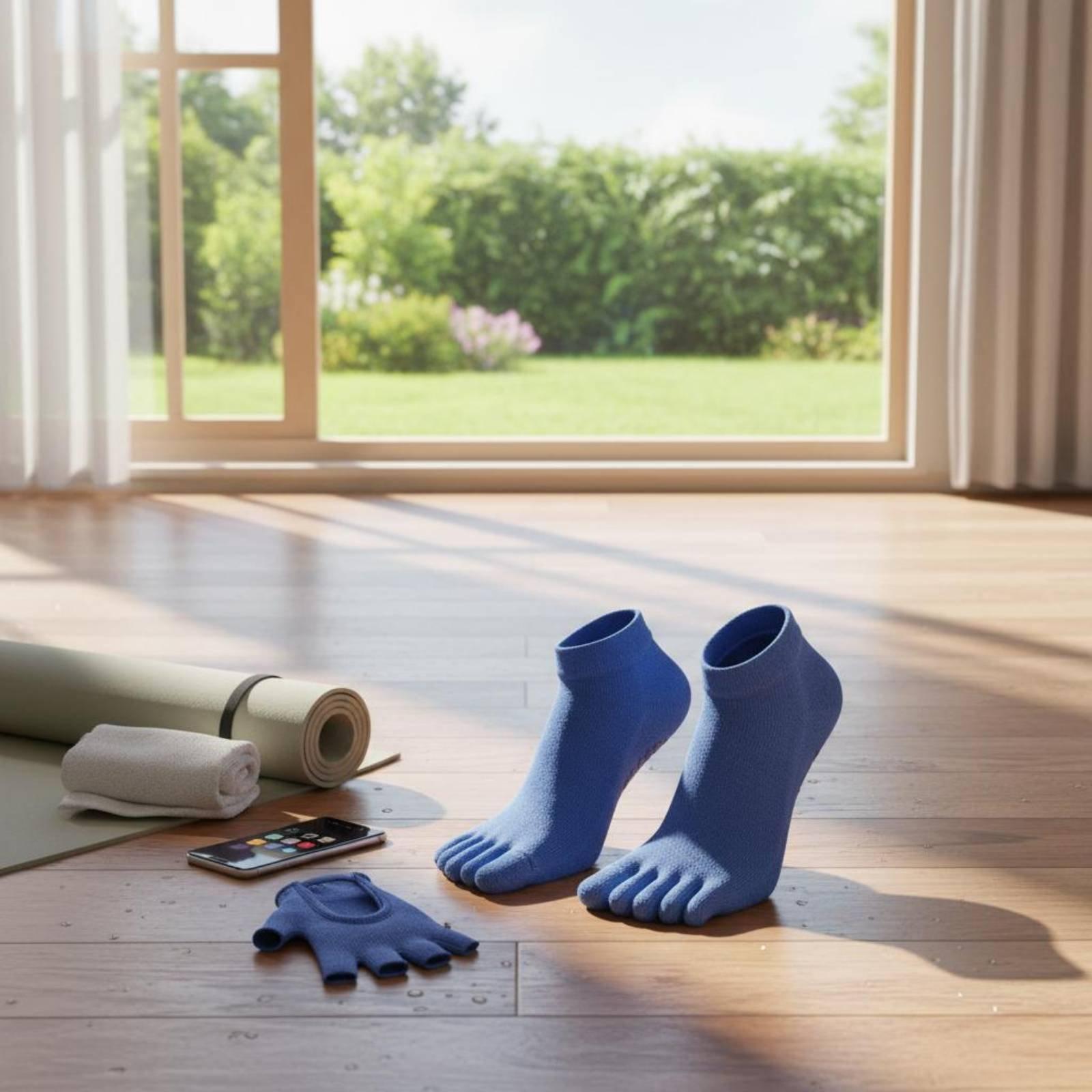 Pilates Yoga Grip Socks - Anti-slip Sport Socks for Women Pilates