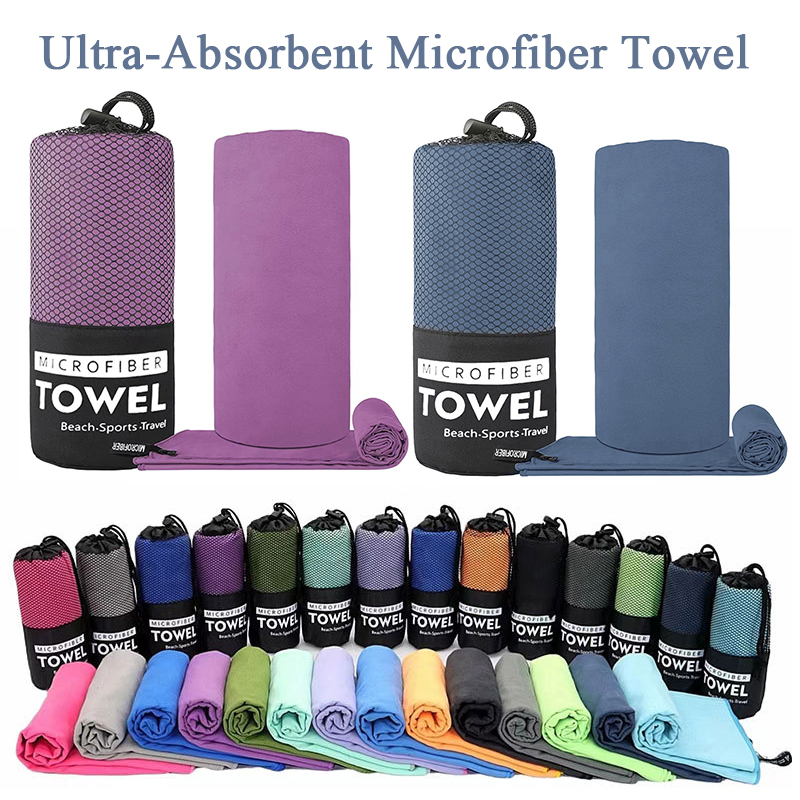 Pilates Yoga Towel - Quick-Dry Sports Towel 40X80/76X152CM Microfiber Running