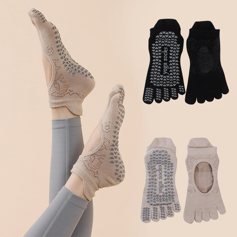 Women Yoga Toe Socks High Qual - Pilates Yoga Grip Socks review and price