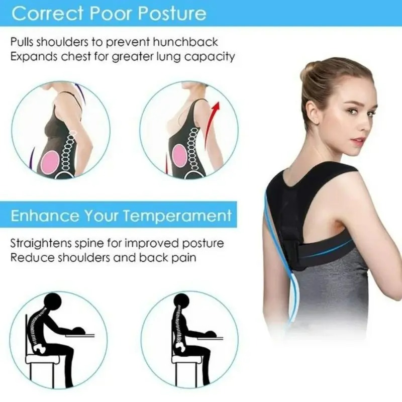Back Posture Correction Belt H - Posture Pole Corrector review and price