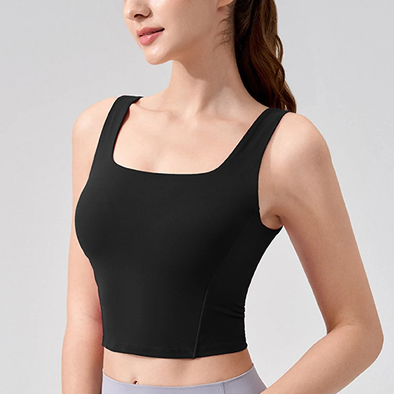 Women's Sports Yoga Vest Squar - Pilates Yoga One review and price