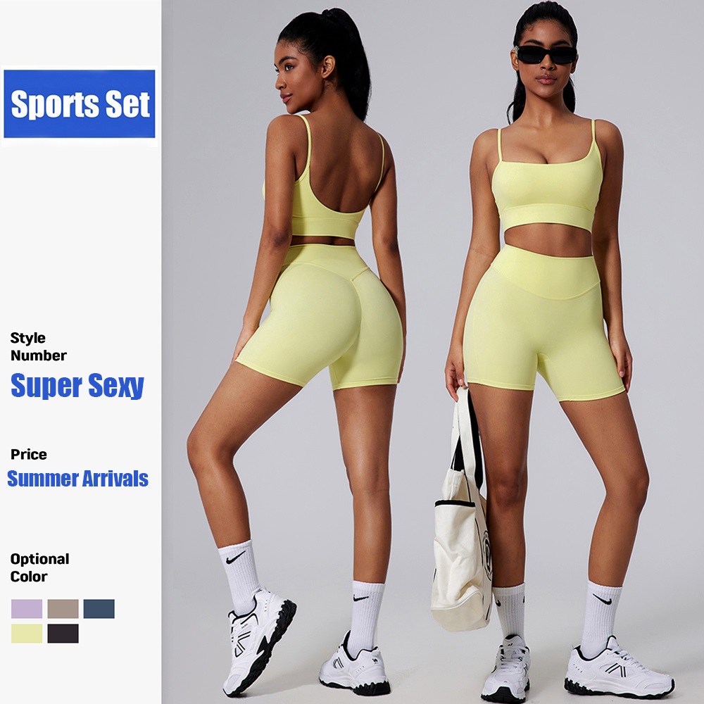 Cloud Hide Yellow Yoga Suit Gy - Pilates In Yoga Pants review and price