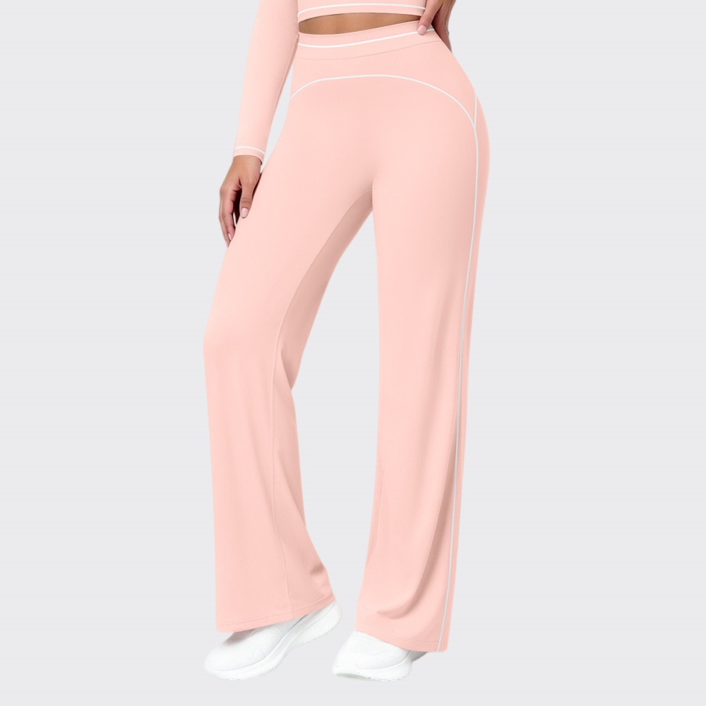 New High Waist Flared Pant Wom - Pilates In Yoga Pants review and price