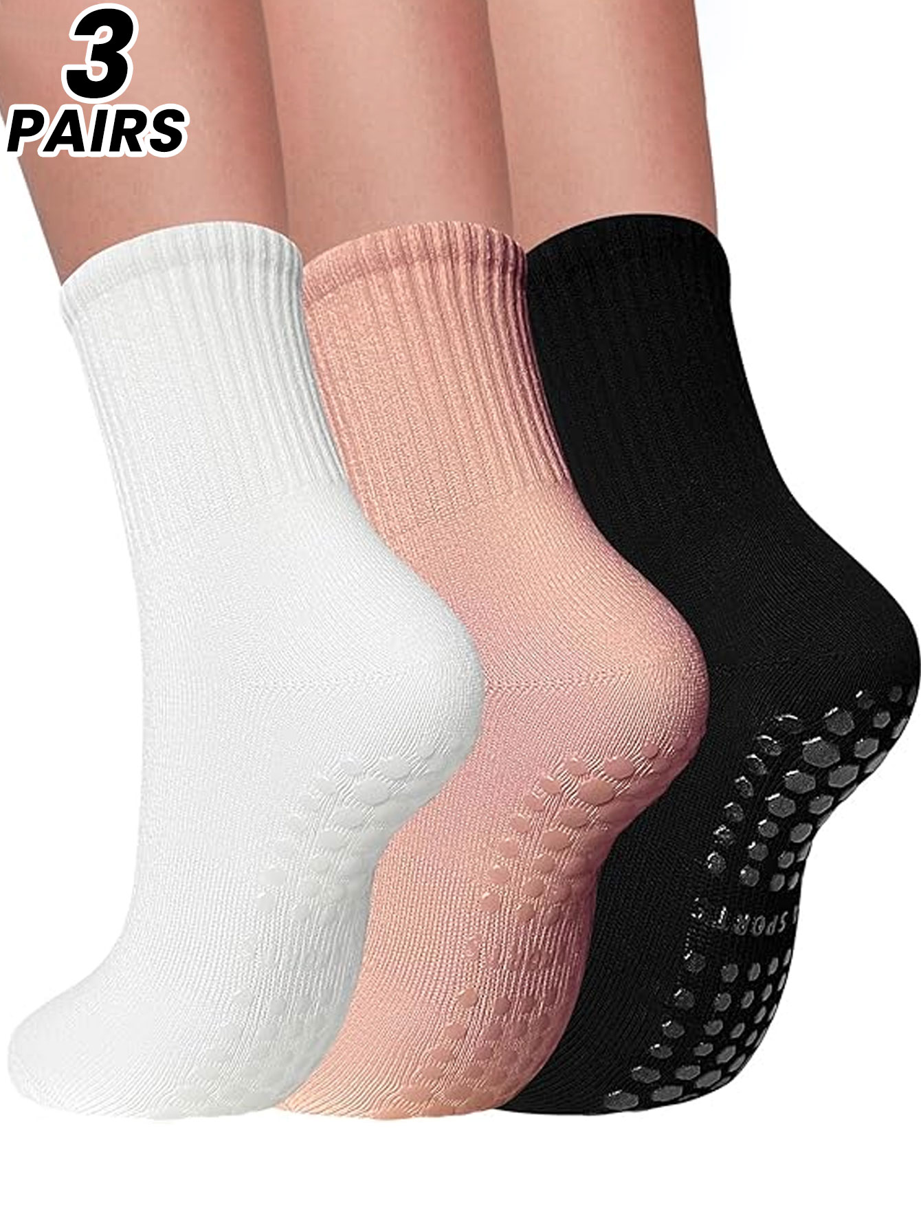 3 pairs of professional yoga s - Pilates Yoga Grip Socks review and price