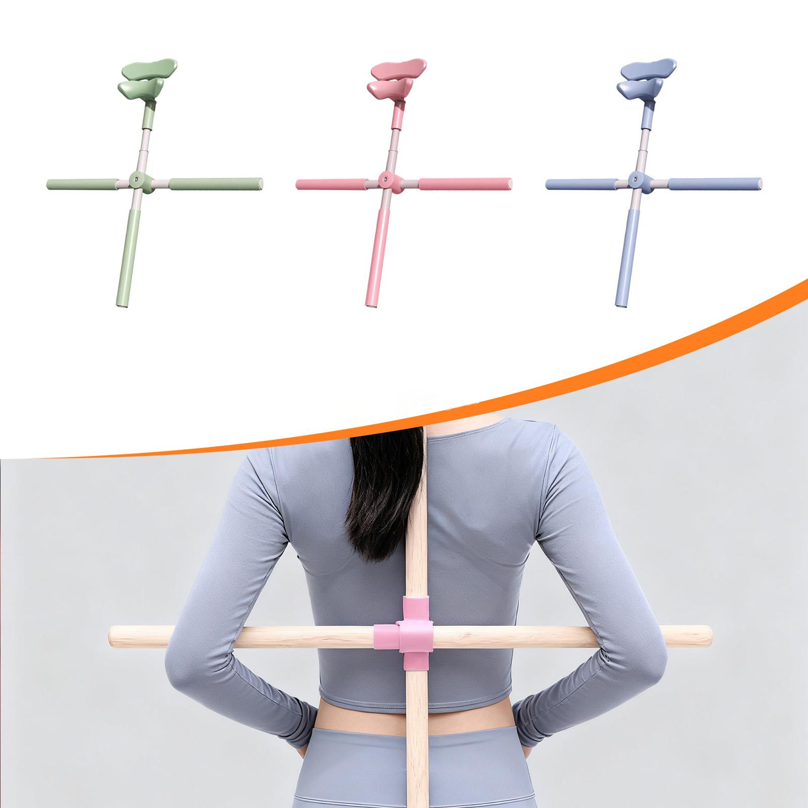 Yoga Stick Cross Open Back Pos - Posture Pole Corrector review and price