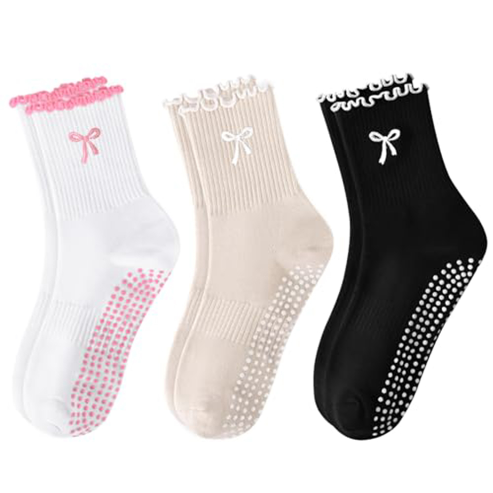 1 Pair of Anti-Slip Grip Pilat - Medias Para Pilates Y Yoga review and price